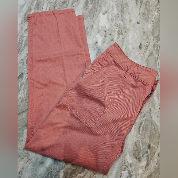 DKNY Jeans Women’s Slim Stretch Pants Rust Red Size 29 - Picture 11 of 11